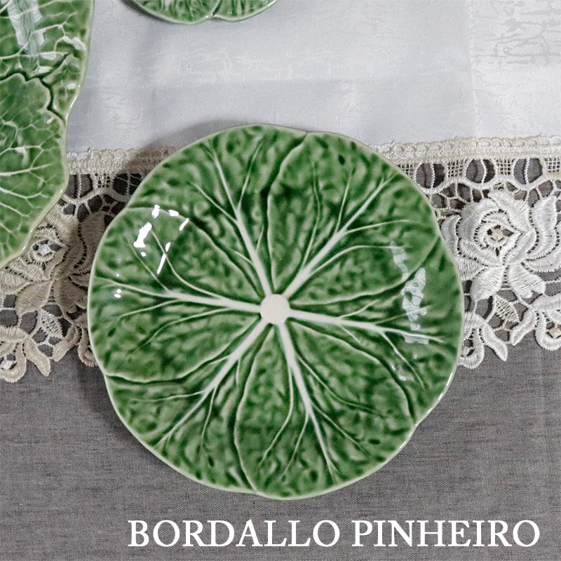 ポルトガル製 Bordallo Pinheiro 高島屋購入 大,中皿 10枚 ポルトガル製 Bordallo Pinheiro 高島屋購入 大,中皿 10枚