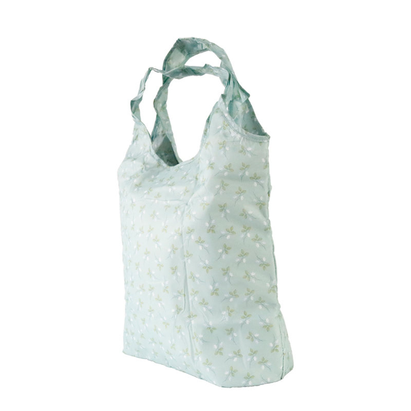 保温保冷バッグ 縦長 エコバッグ ファスナー付き コンビニバッグ 折りたたみ 花柄 ポムドゥース | ブランド登録なし | 02