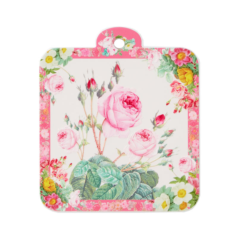 鍋敷き おしゃれ ギフト 誕生日 プレゼント 女性 花柄 バラ柄 馬車 鳥