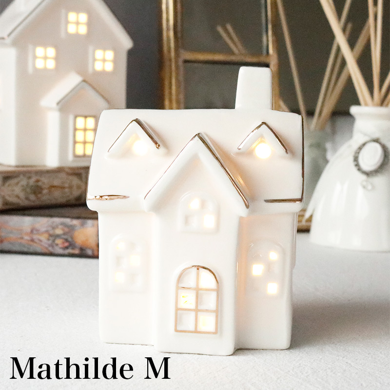 LED ランプ ハウスランプ おしゃれ ライト 置物 ボタン電池使用