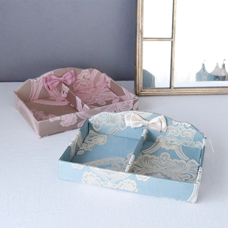 小物入れ 収納 マルチトレー トレイ 花柄 おしゃれ 姫系 可愛い 小物