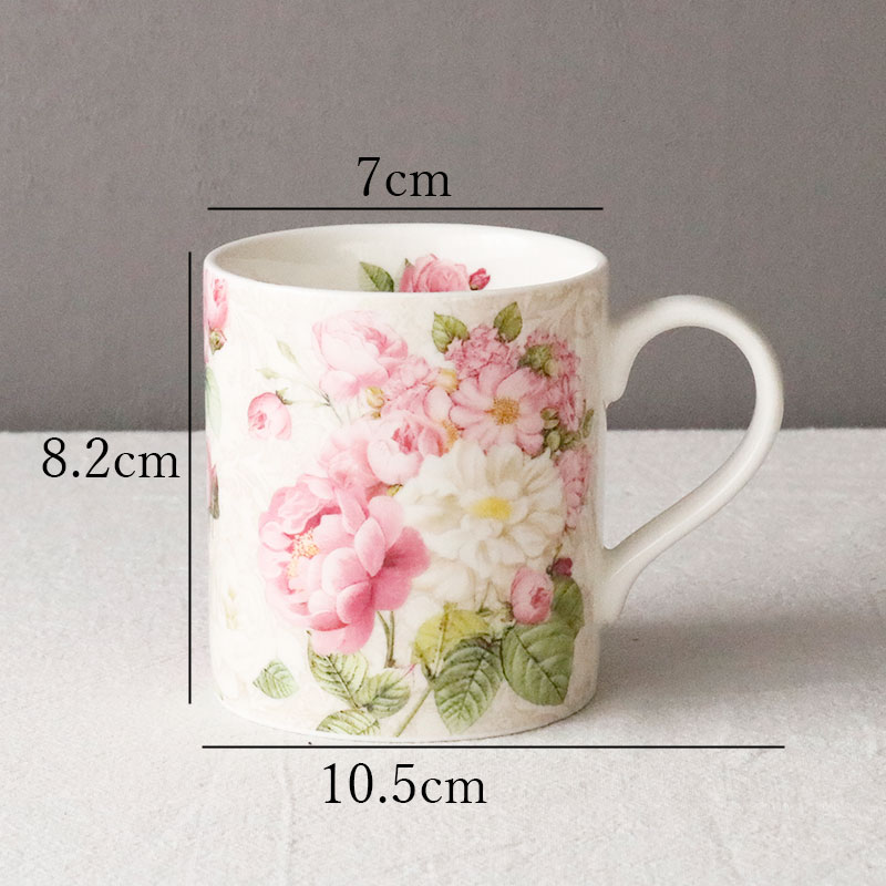 ROYAL ARDEN（ロイヤルアーデン） 花柄マグカップ 薔薇柄 250ml ギフト