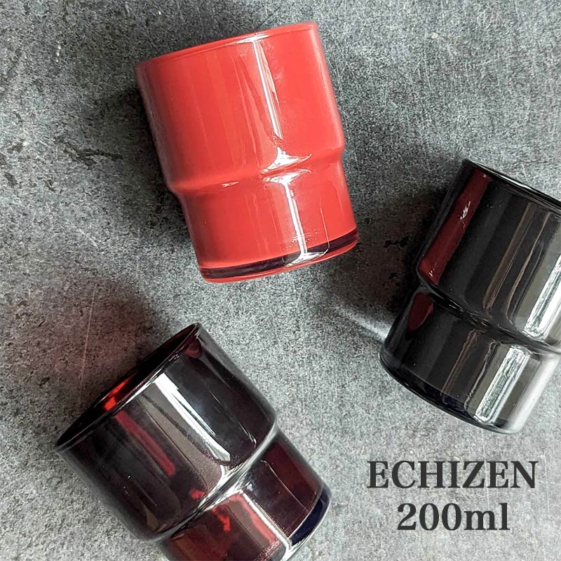 タンブラー おしゃれ ECHIZEN×345 新生活 食器 コップ ブランド 200ml