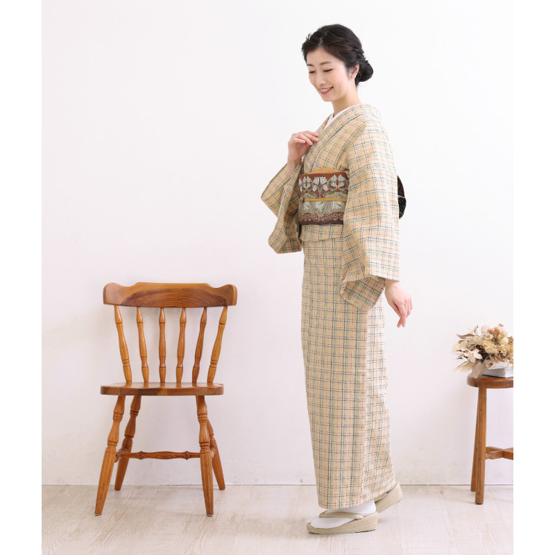 洗える着物 阿波しじら 《反物/お仕立て》 生...の詳細画像5