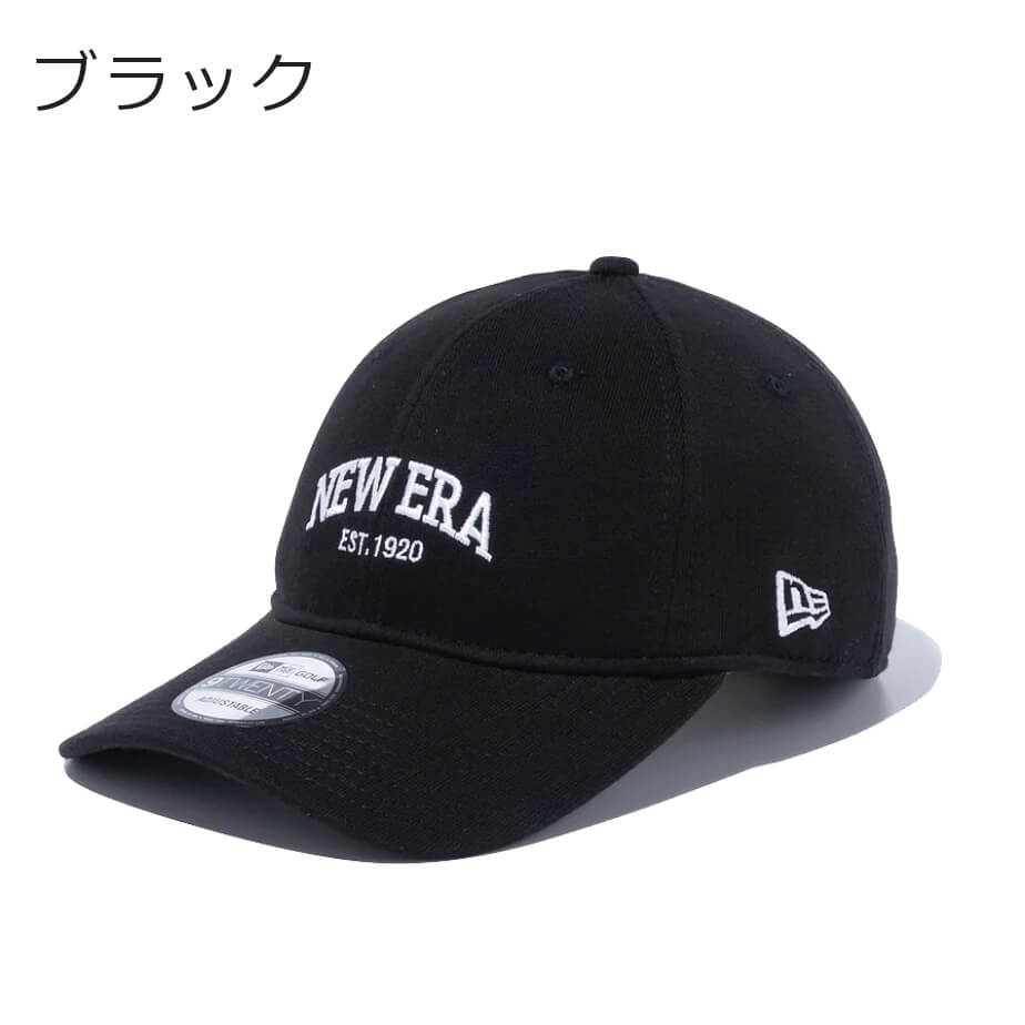 HRH × NEW ERA 9TWENTY ロゴキャップ ブラック NEW ERA（ニューエラ） 帽子 WOMEN'S 9TWENTY ロングバイザー Sweat