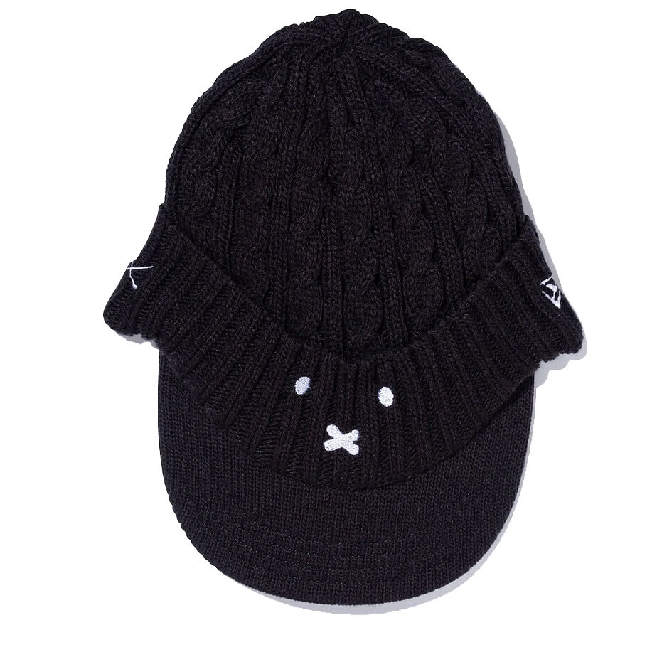 NEW ERA（ニューエラ） 帽子 バイザーニット miffy ミッフィー