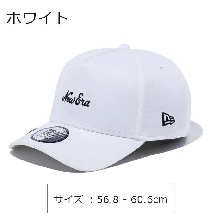新品　9FORTY White New Era Cap Metal Buckle Ivory 9FORTY Unstructured