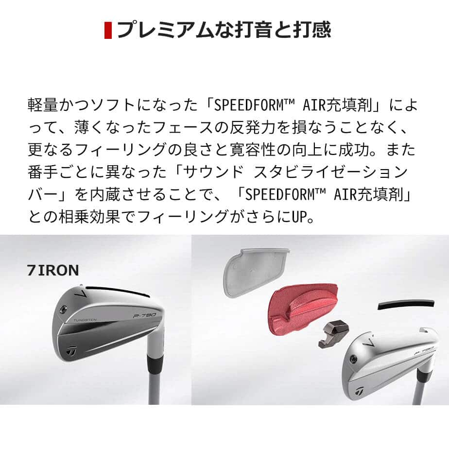 テーラーメイド P790 アイアン5本セット(#6-PW) N.S.PRO MODUS3 TOUR 105 スチールシャフト メンズ 右用 ゴルフ  TaylorMade 日本正規品