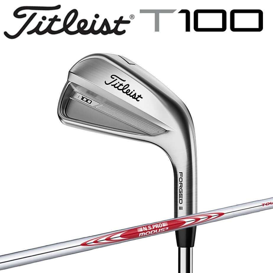 【あすつく対応】タイトリスト T100 2023 アイアン 6本セット(#5-P) N.S.PRO MODUS3 TOUR 115 スチールシャフト メンズ 右用 ゴルフ Titleist 日本正規品｜yatogolf｜02