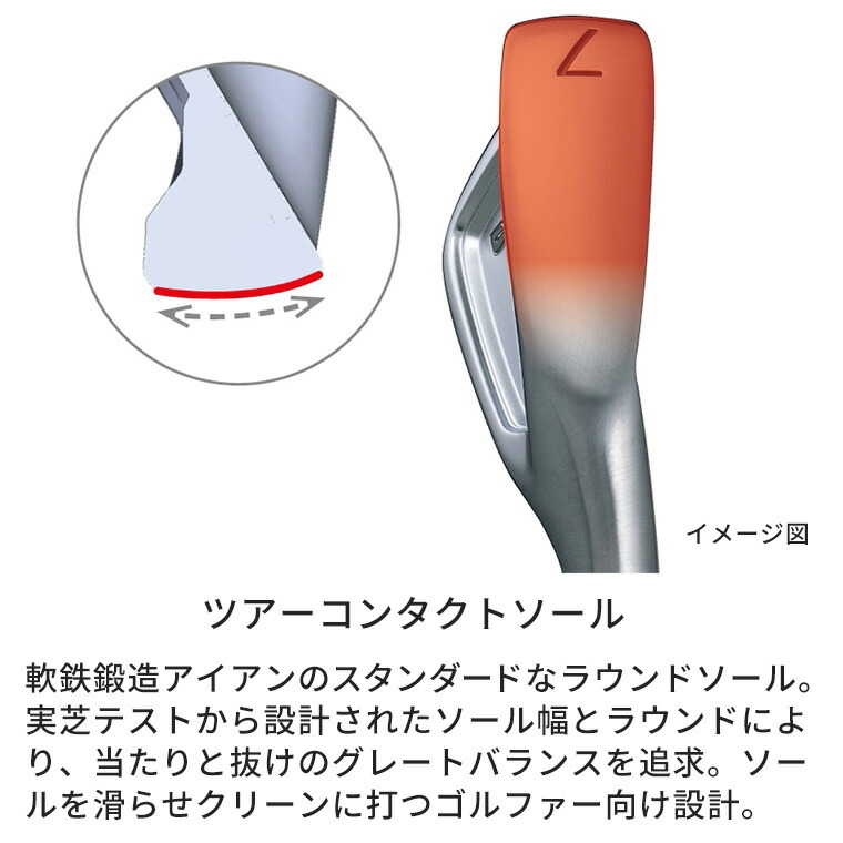 BRIDGESTONE GOLF ブリヂストン ゴルフ 242CB+アイアン 6本セット（＃5