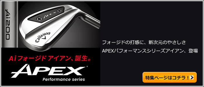 Callaway（キャロウェイ） 【即納】キャロウェイ APEX Ai200 アイアン