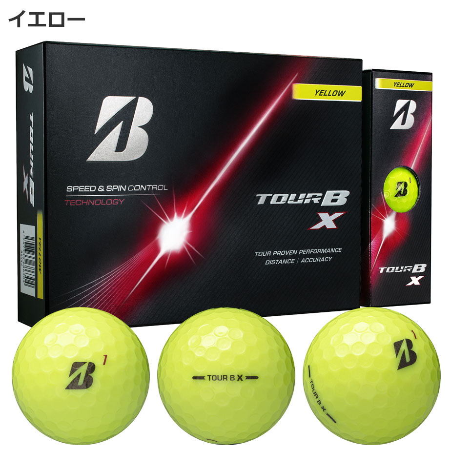 BRIDGESTONE TOUR B X 6ダース BRIDGESTONE GOLF [即納可能] ブリヂストン ツアー B X ゴルフボール 6