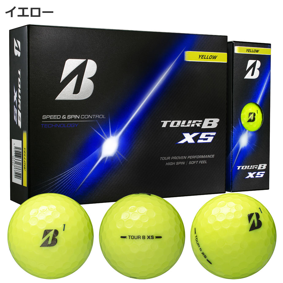BRIDGESTONE GOLF [即納可能] ブリヂストン ツアー B XS ゴルフボール