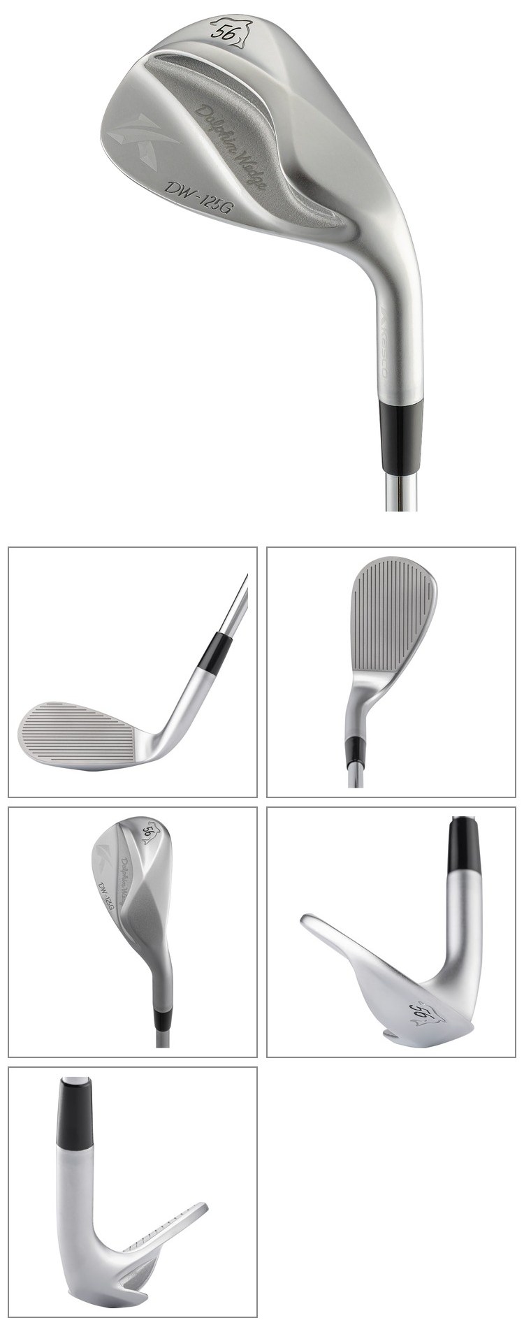 Dolphin Wedge キャスコ ドルフィンウェッジ DW-125G High Spin セミ