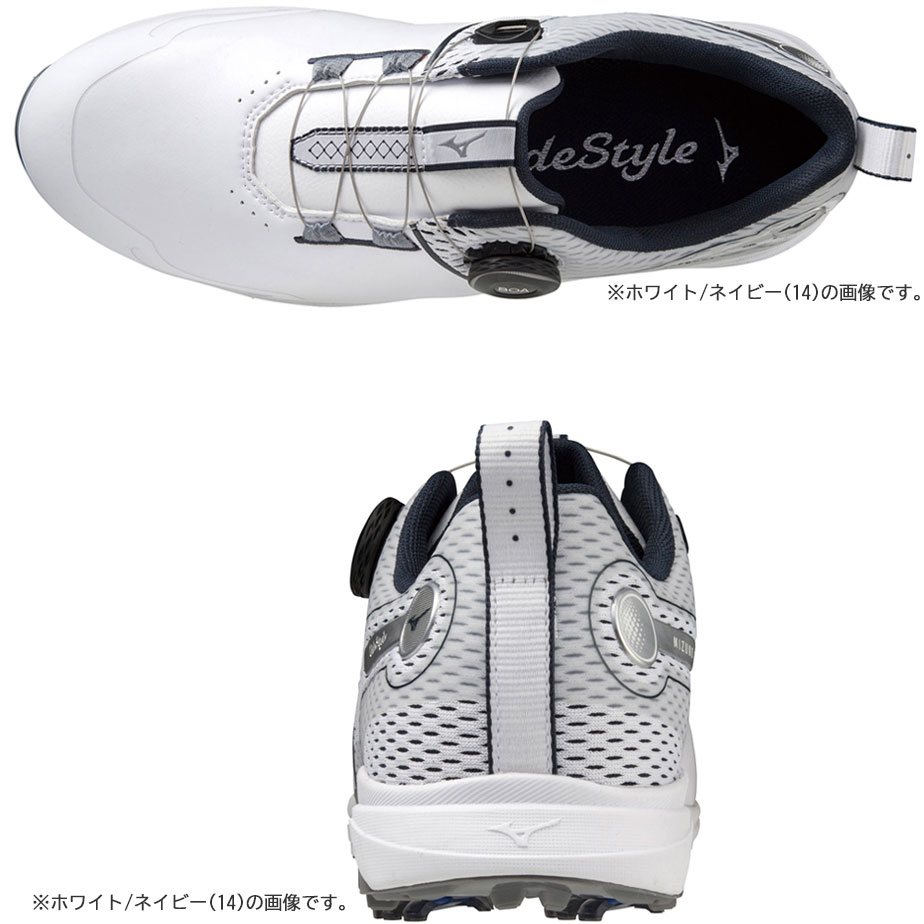 ゴルフシューズ ミズノ MIZUNO ワイドスタイル SL ボア シューズ