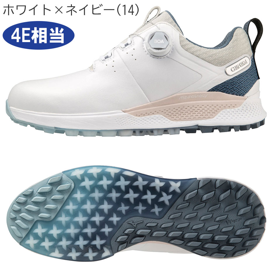 MIZUNO（ミズノ） ゴルフシューズ ジェネム WG ボア ゴルフ シューズ