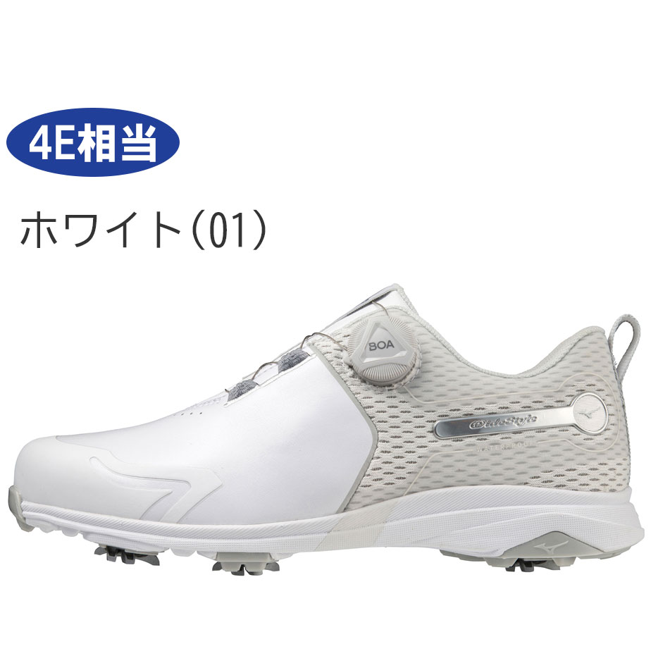 ゴルフシューズ ミズノ MIZUNO ワイドスタイル SL ボア シューズ