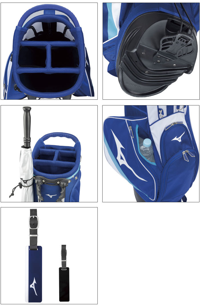 MIZUNO [ミズノ] Tour Stand キャディバッグ 5LJC202500 : 5ljc202500 : ヤトゴルフ  Yahoo!ショッピング店 - 通販 - Yahoo!ショッピング