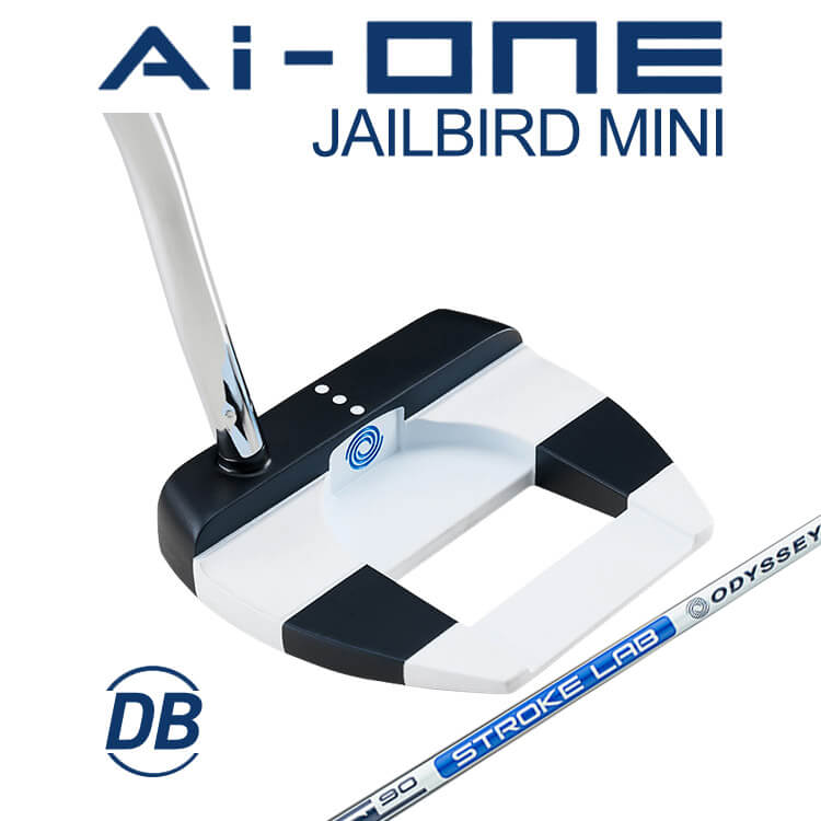 オデッセイ AI-ONE JAILBIRD MINI DBパター STROKE LAB 90 スチールシャフト パター Odyssey エーアイワン Ai-ONE Pistolグリップ 右用 ゴルフ 日本正規品｜yatogolf｜02
