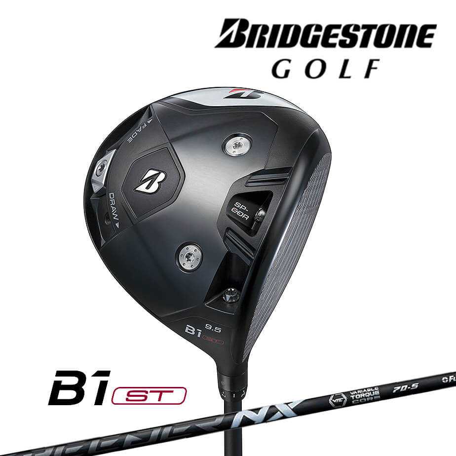 BRIDGESTONE - 美品　ブリヂストン　B1ドライバー　9.5 フジクラ スピーダーNX 60S 2023年モデル】【B シリーズ】 B1ST DRIVER ［SPEEDER NX BLACK
