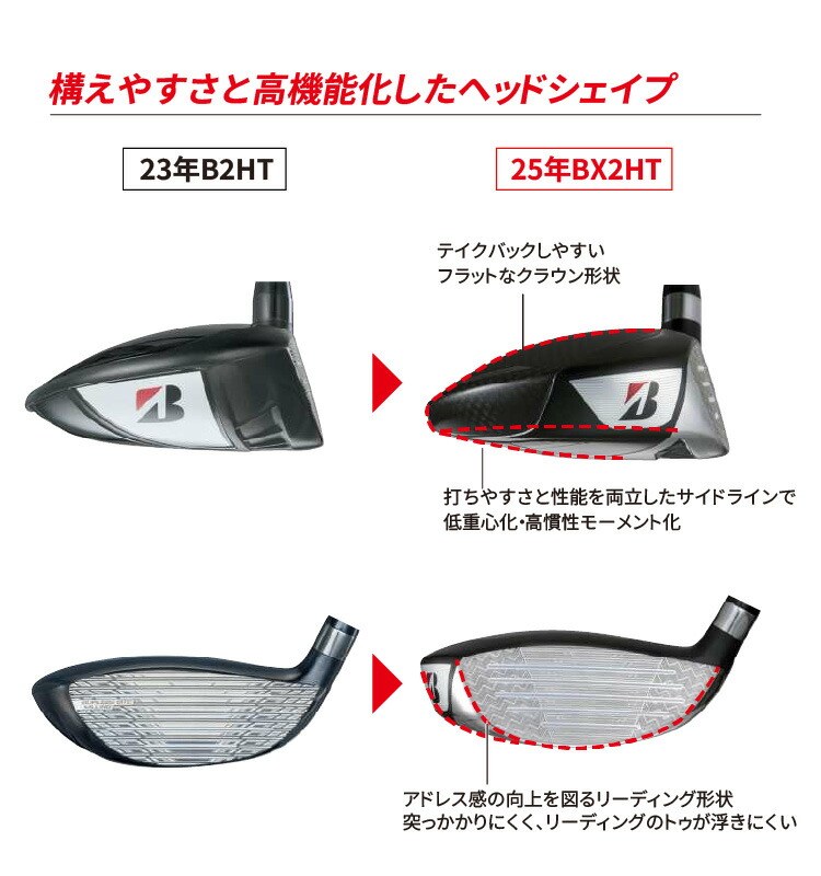 BRIDGESTONE GOLF ブリヂストン ゴルフ BX2HT フェアウェイウッド