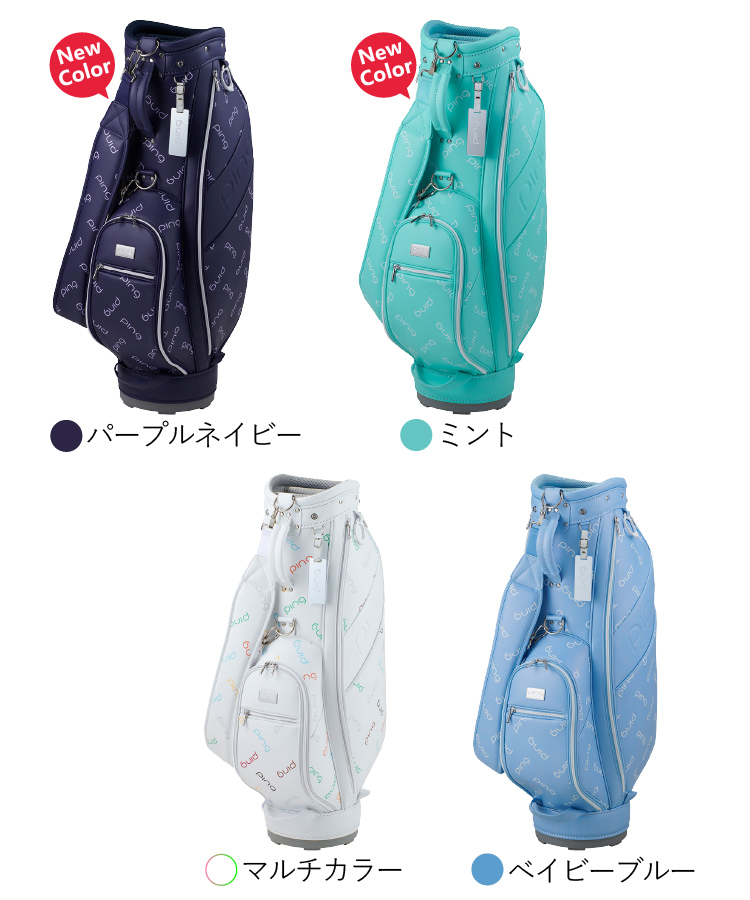 PING（ピン） CB-L2503 モノグラム キャディバッグ 38305 レディース