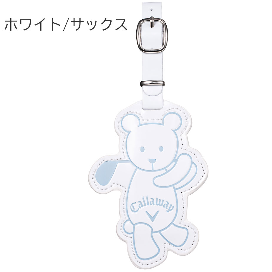 Callaway ネームタグ キャロウェイ ベア Bear 22 JM ネーム
