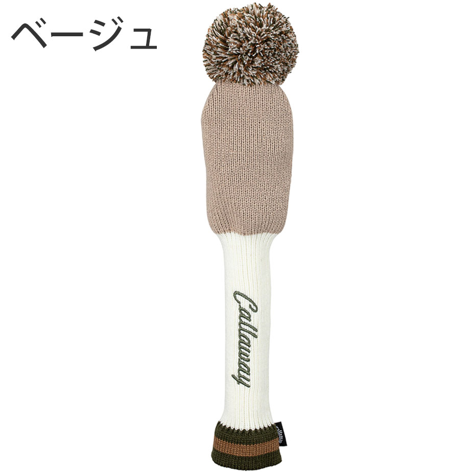 キャロウェイ ニット Knit フェアウェイウッド ヘッドカバー 24 JM メンズ ゴルフ FW用 2024年モデル Callaway｜yatogolf｜03