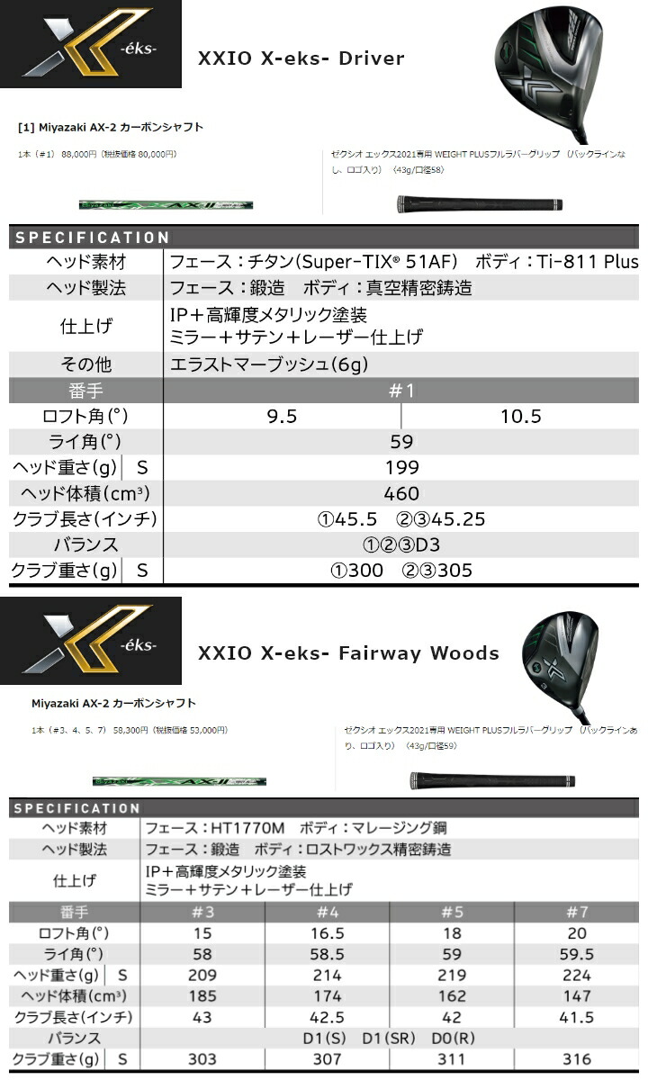 SRIXON ダンロップ XXIO X 2022 ゼクシオ エックス 22 フェアウェイ