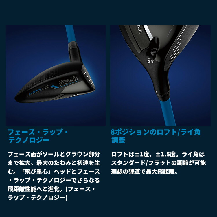 カスタムフィッティング】ピン G440 MAX マックス フェアウェイウッド