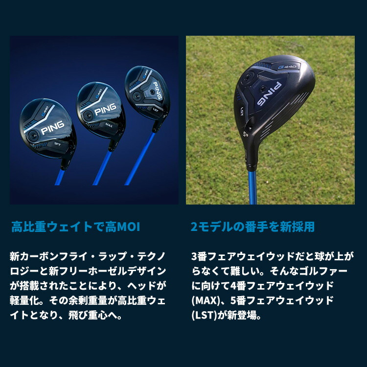 PING（ピン） G440 LST フェアウェイウッド SPEEDER NX VIOLET