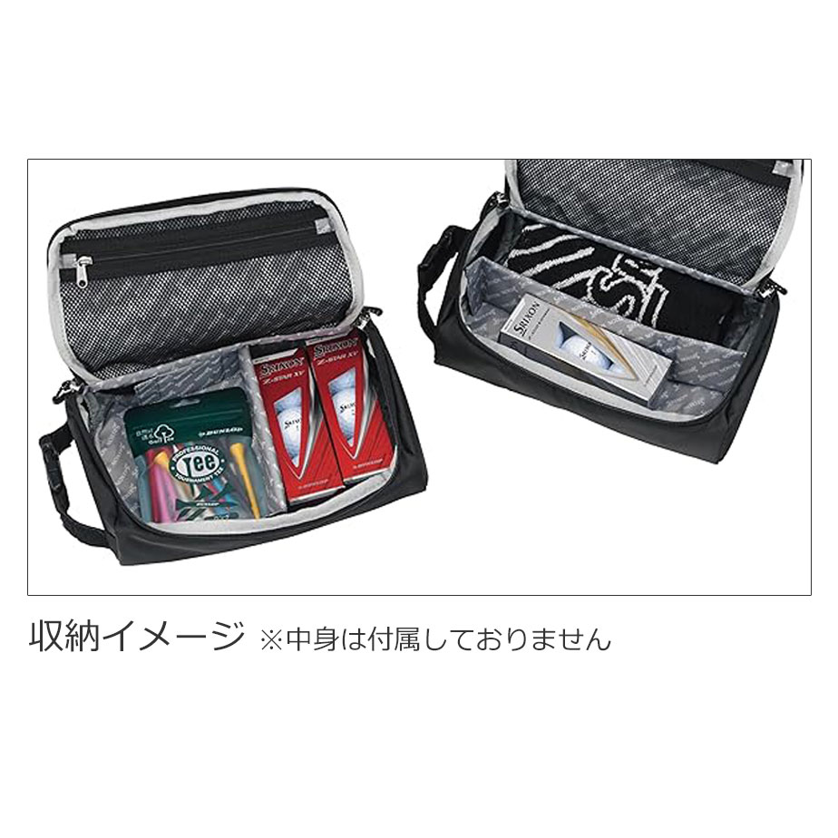 SRIXON ダンロップ スリクソン ラウンドポーチ メンズ GGF-B4509