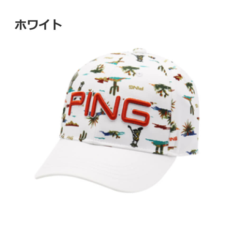 PING（ピン） キャップ PING HW-A2303 プレイオンザデザートキャップ