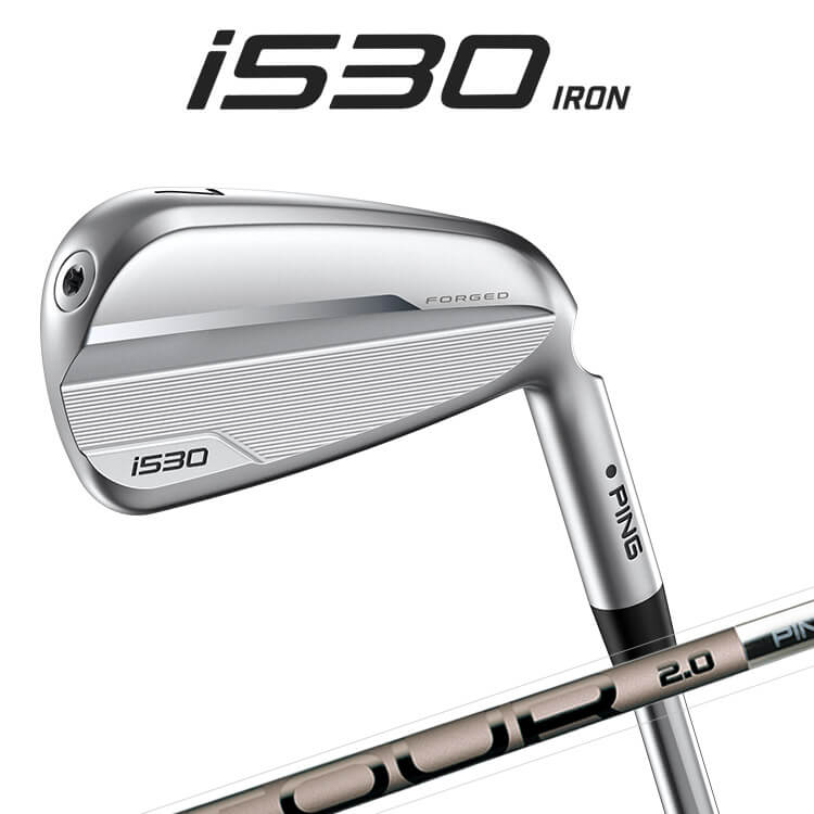 ピン i530 アイアン5本セット(#6-#9,PW) PING TOUR 2.0 CHROME I 