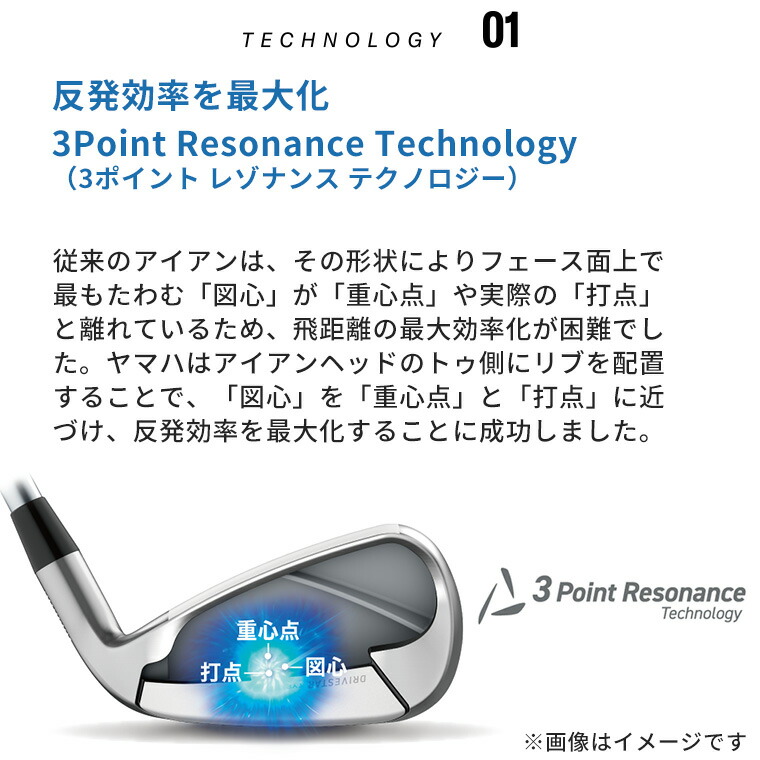 YAMAHA（ヤマハ） inpres DRIVESTAR TYPE/S アイアン4本セット(#7