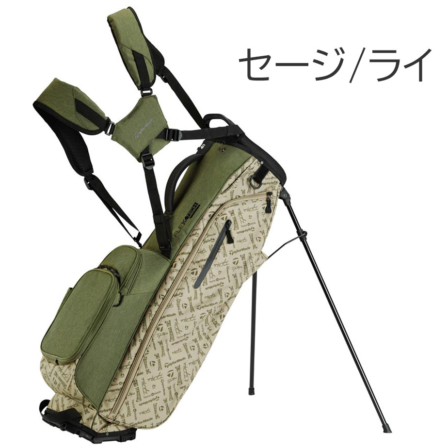 TaylorMade ゴルフバッグ スタンド式フード無し TaylorMade（テーラーメイド） フレックステック スタンドバッグ