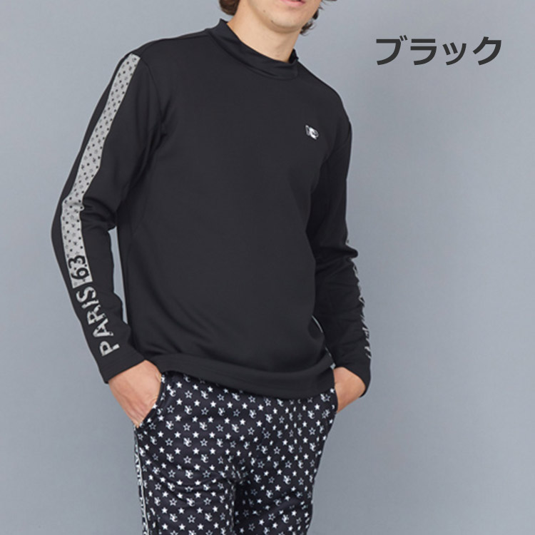 【お早目発送】NO COMMENT PARIS (ノーコメントパリ) NC スポーツ モックネック シャツ フォトプリント 長袖Tシャツ NCP NC SPORTS MOCK NECK SHIRTS PHOTO PRINT Tシャツ スポーツ アウトドア おしゃれ メンズ 男性 レディース 女性 ユニセックス NCP-LTM0003 NO COMMENT PARIS（ノーコメントパリ） NC スポーツ モックネック
