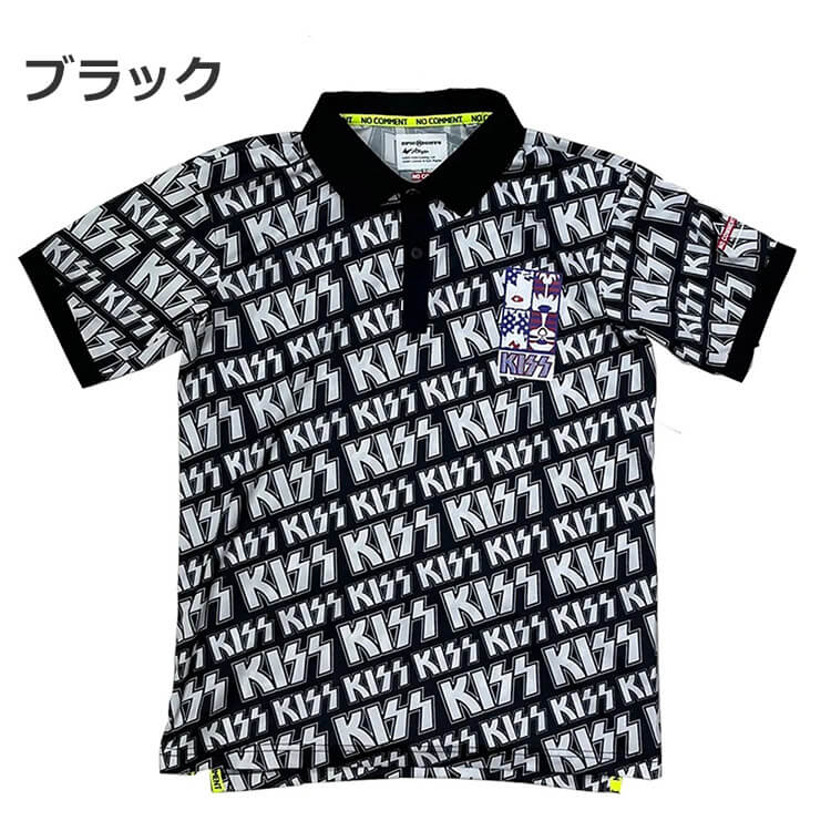 NO COMMENT PARIS (ノーコメントパリ) NC スポーツ KISS ポロシャツ 半袖シャツ NCP NC SPORTS KISS  POLO SHIRT アウトドア 半袖 ポロシャツ メンズ NCP-PM0021