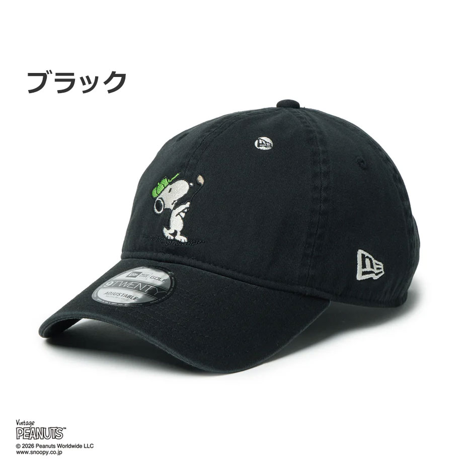 NEW ERA（ニューエラ） ゴルフ 9TWENTY Vintage PEANUTS ピーナッツ