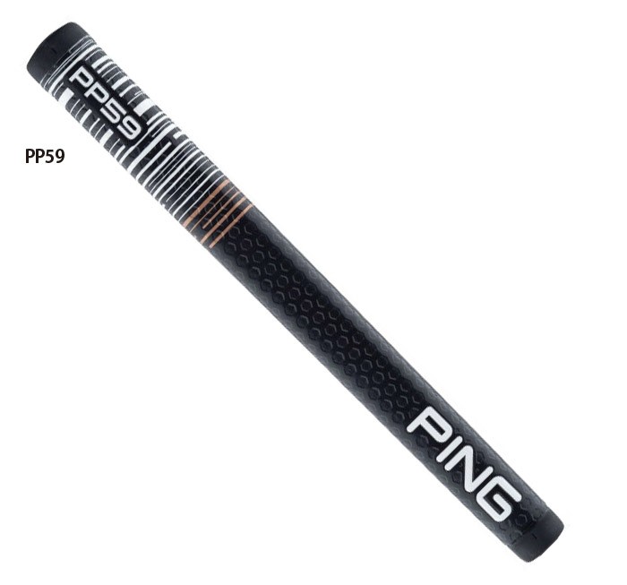PING グリップ ピン PP59 PP60 ブラック/カッパー79g 56g 34652