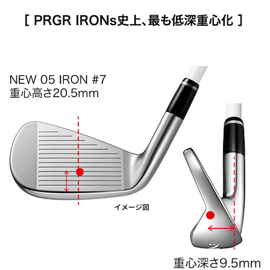 PRGR アイアン プロギア 2023 01 4本セット(#7-P) Speeder NX for