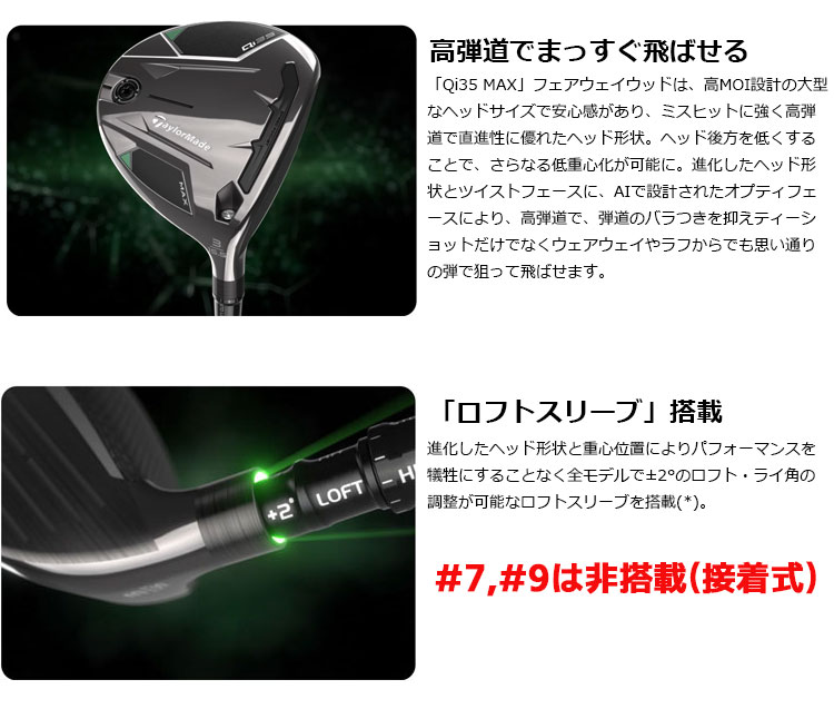 テーラーメイド【2025年】QI35 MAX ＦＷ　#5 TaylorMade（テーラーメイド） 即納【値下げ】テーラーメイド Qi35 MAX