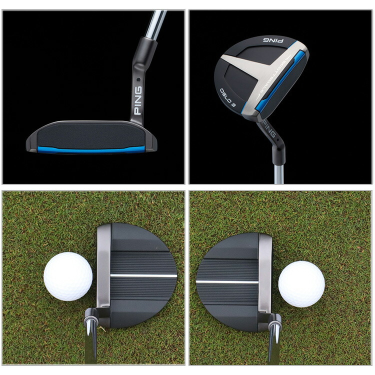 PING(ピン) SCOTTSDALE OSLO 3 パター マレット メンズ 左用 PING(ピン) SCOTTSDALE OSLO 3 パター マレット メンズ 左用