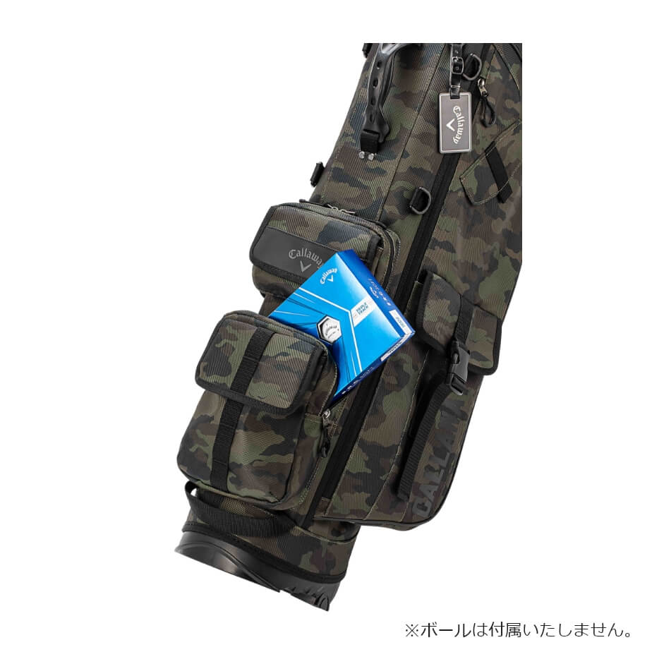 Callaway スタンドバッグ カモフラージュ 極美品 Callaway スタンドキャディバッグ カモフラベアー迷彩柄