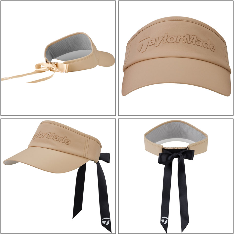 TaylorMade（テーラーメイド） 帽子 ハイクラウン リボンバイザー