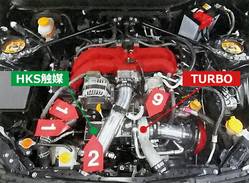 HKS（エッチケーエス） HKS BOLT ON TURBO KIT GT4525 トヨタ 86 ZN6用