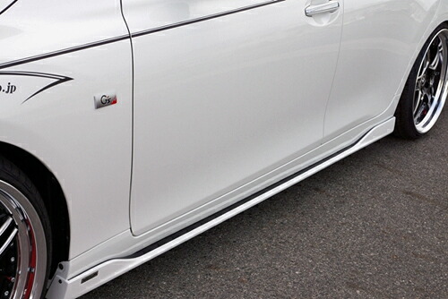 トヨタ マークX GRX系用 サイドステップ ドレスアップスパイラー 車 トヨタ マークX GRX系用 サイドステップ ドレスアップスパイラー