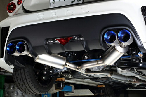 ZN6 BRZ 4本出しマフラー SARD 値下げできます！ SARD（サード） SARD Ti-Z - FULL TITANIUM MUFFLER スバル BRZ ZC6用