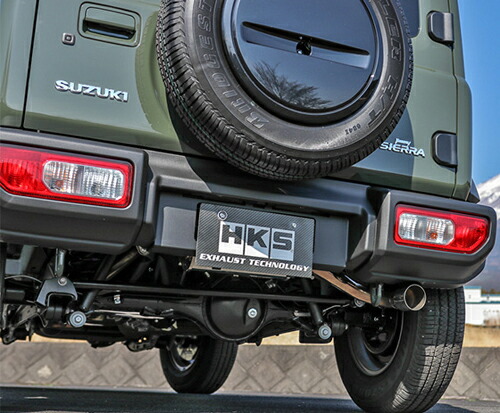 ジムニーシエラjb74マフラーhks（車、バイク、自転車）の