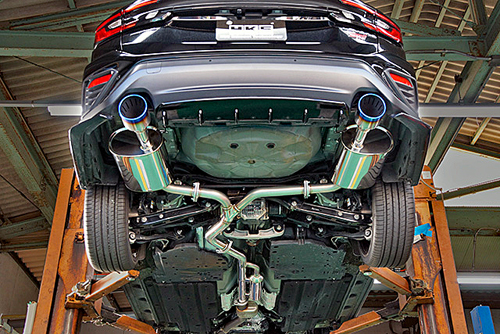 スバルレヴォーグVM4 VMG HKS デュアルエキゾーストマフラー HKS（エッチケーエス） マフラー Hi-Power SPEC-L II レヴォーグ VM4